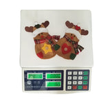 Maxbell Dinner Tableware Cutlery Case Bag Cover Pouch Spoon Reindeer Bag Christmas Dinner Decor Set of 2