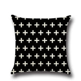 Maxbell Retro Cotton Linen Pillow Case PLAID Waist Throw Cushion Cover Home Decor #2
