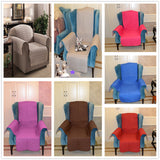 Furniture Protector Quilted Slipcover Sofa Seat Cover 1- Seater Burgund