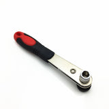 Maxbell Mini Rapid Ratchet Wrench 1/4" inch Screwdriver Rod Socket Wrench Hand Tools