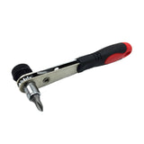 Maxbell Mini Rapid Ratchet Wrench 1/4" inch Screwdriver Rod Socket Wrench Hand Tools