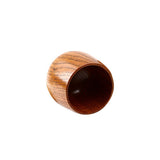 Maxbell Japanese Wooden Tea Cup Coffee Mug Handmade Mugs Handle Drinkware Beer Party Decor