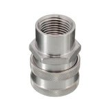 Maxbell Stainless Steel Quick Disconnect Homebrew Fitting Beer Equipment 1/2"FPT