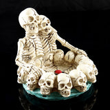 Maxbell Human Skull Ashtray Ash Container Replica Creative Gift Decor #7