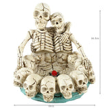 Maxbell Human Skull Ashtray Ash Container Replica Creative Gift Decor #7