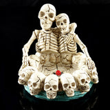 Maxbell Human Skull Ashtray Ash Container Replica Creative Gift Decor #7