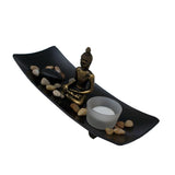 Zen Garden Sand Kit Tealight Holder Relax Spiritural Meditation Home Wedding Party Decor Supplies #3