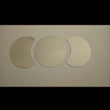 Maxbell Removable 3D Dressing Mirror Wall Stickers Acrylic Mirror Decal Silver Moon