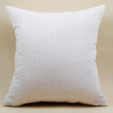 Soft Breathable Square Cushion Case Cover Home Bedroom Sofa Car Throw Cushion Pillow Cover Beige