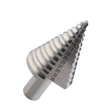 Maxbell 5-35mm Titanium Step Drill Bit HSS Cone Triangular Shank Hole Cutter Tool