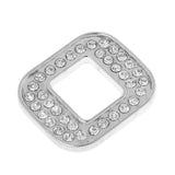 Maxbell 35mm 3D Metal Rhionestone Figure Number 0 Car DIY Motor Emblem Badge Sticker