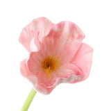 Max 10 Pieces PU Lifelike Artificial Poppy Flower Branches for Home Decor Pink