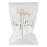 Max 10 Pieces PU Lifelike Artificial Poppy Flower Branches for Home Decor Pink