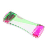 Maxbell 3Pieces Floating Color Mix Oil Liquid Bubbler Motion Timer Hour Glass Toy