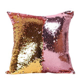 Double Color Reversible Sequin Mermaid Glitter Cushion Cover Pillow Case #7