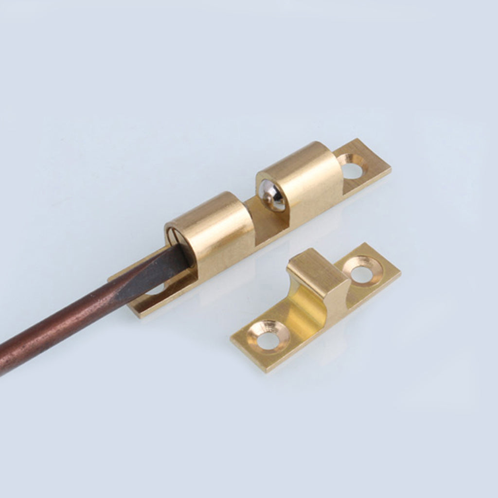 Copper Door Stopper Magnetic Casting Stop Holder Catch Cabinet Closet 35mm