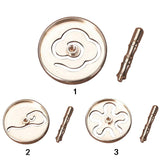 Maxbell 4.5cm Copper Incense Mold Tool censer Powder Trail Aromatherapy Decor-Cloud