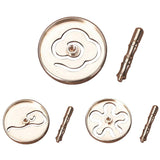 Maxbell 4.5cm Copper Incense Mold Tool censer Powder Trail Aromatherapy Decor-Cloud