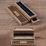 Japanese-Style Incense Stick Burner Holder Bamboo Tower Censer Ash Catcher