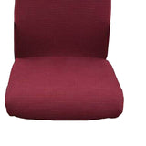 Chair Cover Armchair Seat Swivel Chair Slipcover for Home Office Burgundy S