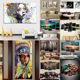 Max Maxb Modern Canvas Prints Artwork Painting Picture Wall Art Decor City Street-S
