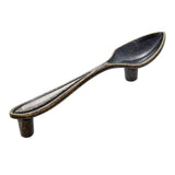 Maxbell  Creative Spoon Pull Handle Kitchen Cabinet Door Knob 112mm Antique Bronze