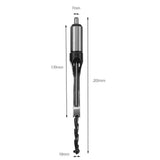 Maxbell Square Hole Saw Wood Drill Bit Mortising Chisel Woodworking Tool Bit 10mm