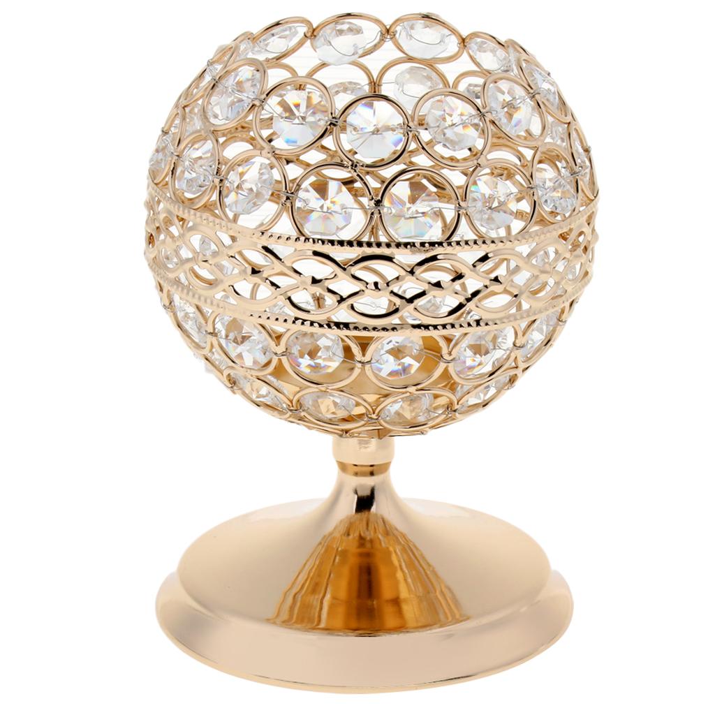 Bling Crystal Votive Tealight Candle Holders Wedding Table Centerpieces #5 S