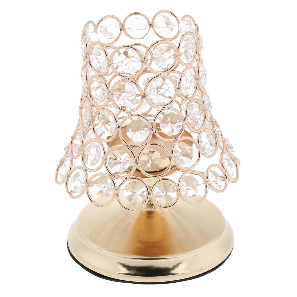 Bling Crystal Votive Tealight Candle Holders Wedding Table Centerpieces #6 S