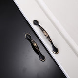 Maxbell  154mm Wardrobe Door Handle Pull Furniture Cupboard Cabinet Drawer Knob-Black