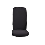 Thicken Chair Cover Comfortable Office Seat Swivel Chair Slipcover Black