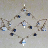 Nautical Decor Bunting Photo Clip Peg Garland Home Party Hanging Sailing