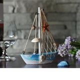 Mediterranean Nautical Tropical Fishing Net Sailing Decor Home Ornament #1