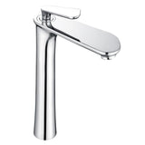 Max Chrome Bathroom Single Handle Faucet Deck-Mount Hot/Cold Water Mixer Tap