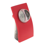 Max Water Powered Alarm Clock 24-hour Crystal Ball Display Digital LCD Clock-Red