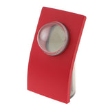 Max Water Powered Alarm Clock 24-hour Crystal Ball Display Digital LCD Clock-Red