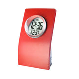 Max Water Powered Alarm Clock 24-hour Crystal Ball Display Digital LCD Clock-Red