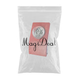Max Water Powered Alarm Clock 24-hour Crystal Ball Display Digital LCD Clock-Red