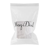 Max 47' Home Tablecloth Table Skirt Cover For Wedding Banquet Party Decor White