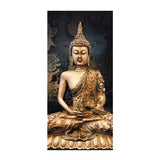 Max Canvas Painting Printed Picture Poster Art Home Decor Gold Buddha L