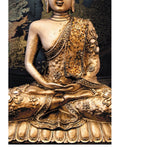Max Canvas Painting Printed Picture Poster Art Home Decor Gold Buddha L