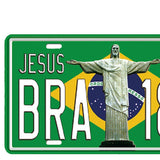 Iron painting metal tin sign Brazil