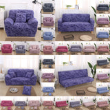 Elastic Sofa Cover 4 Sizes Sapphire Blue 1-Seater 90-140cm