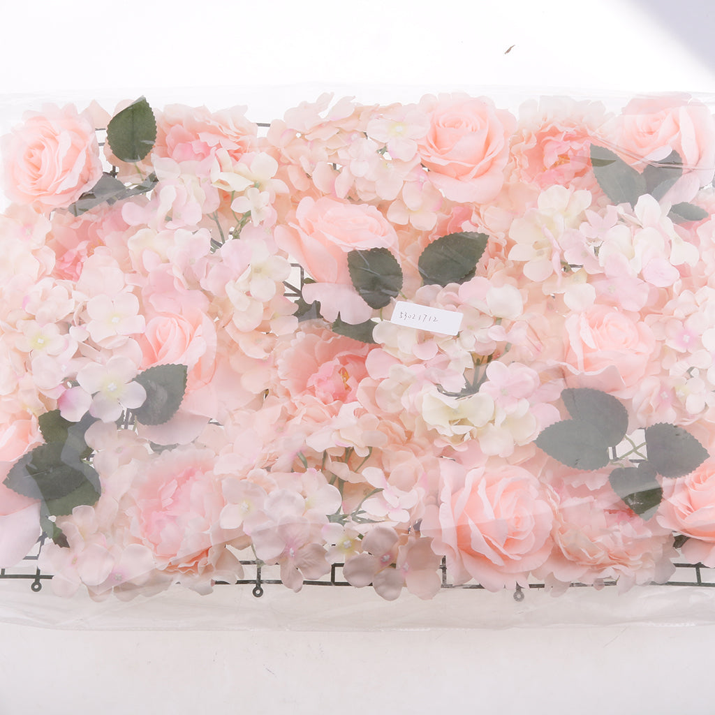 Max Creative Artificial Flower Wall Panel Wedding Background Decor Photo Props A