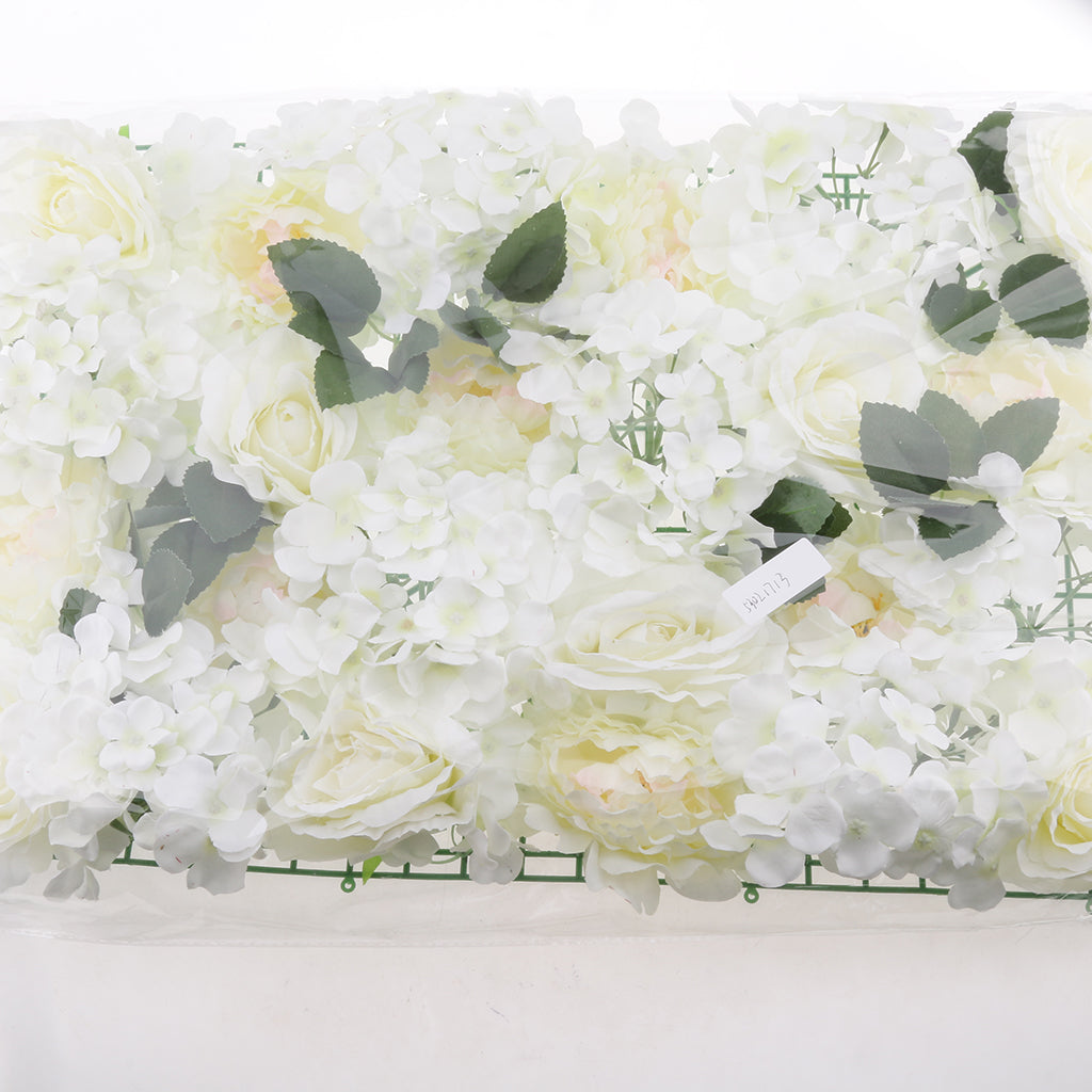 Max Creative Artificial Flower Wall Panel Wedding Background Decor Photo Props B