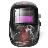 Max Auto Darkening Solar Powered Welding Helmet Mask Skull King with Hook