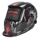 Max Auto Darkening Solar Powered Welding Helmet Mask Skull King with Hook