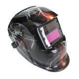 Max Auto Darkening Solar Powered Welding Helmet Mask Skull King with Hook