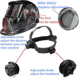 Max Auto Darkening Solar Powered Welding Helmet Mask Skull King with Hook