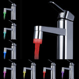 Max Maxb Glow LED Water Faucet Temperature Sensor Light RGB 3 Colors Shower Tap #31